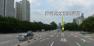科目三直线行驶的技巧