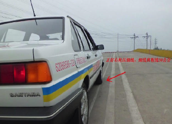 科目二坡道定点起步操作图解