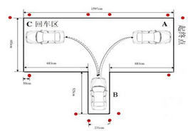 2019科目二倒车入库图解