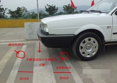 科目二5项考试技巧图解