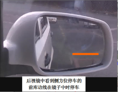 驾考科目二侧方位停车图解