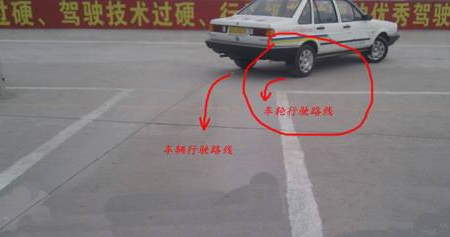 桑塔纳倒车入库看点技巧