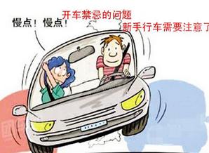 新手开车上路应该注意什么