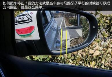 新手上路如何判断车距图解