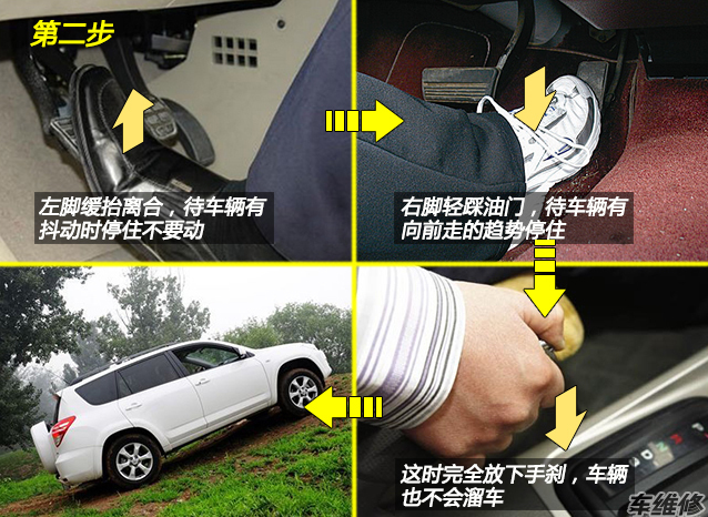 新手半坡起步操作技巧详解