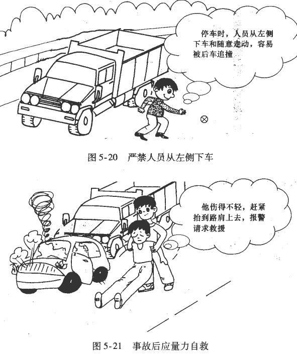 货车、客车高速公路临时停车技巧