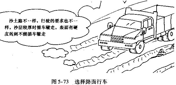 货车、汽车沙土路段驾驶技巧