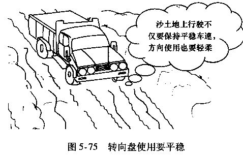货车、汽车沙土路段驾驶技巧