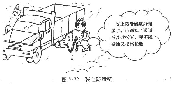 货车、汽车冰雪路段驾驶技巧
