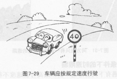 汽车的行驶速度有何规定？