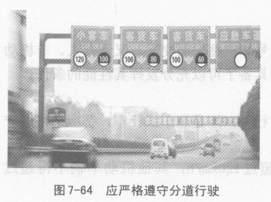 高速公路行车道驾驶技巧