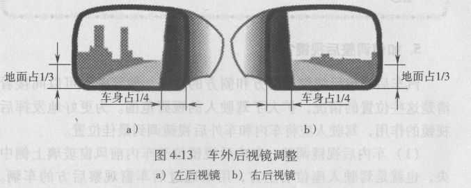 如何调整后视镜？