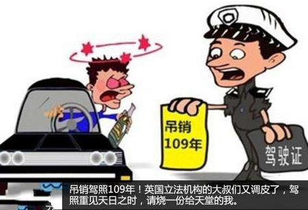 吊销驾照的情形有哪些