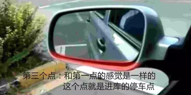 图解倒车入库很简单，看三个点就够了