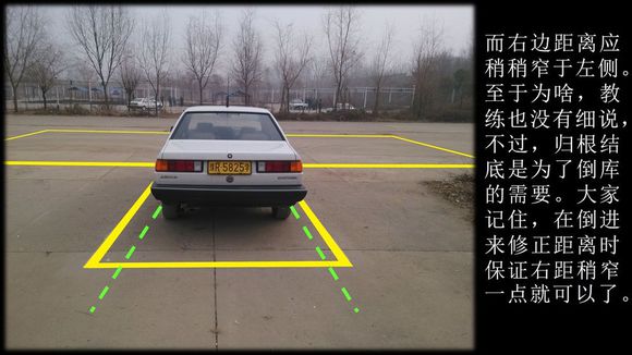倒车入库技巧图文详解 驾校教练推荐