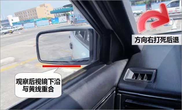 史上最简单的三分钟倒车入库教程 第3张-库车驾校排名-报名电话-价格表-考驾照流程-科目考试技巧