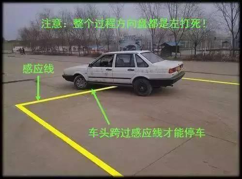 科目二考试：倒车入库技巧详细图解