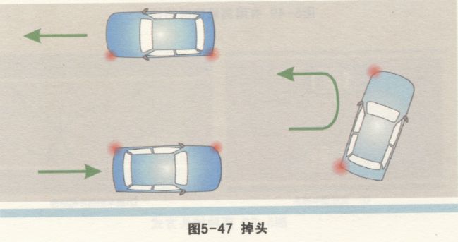 道路驾驶技能考试之掉头