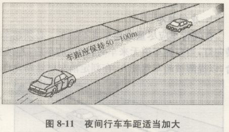 夜间驾驶技能训练