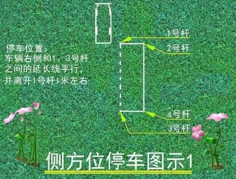 B2侧方位停车技巧解析