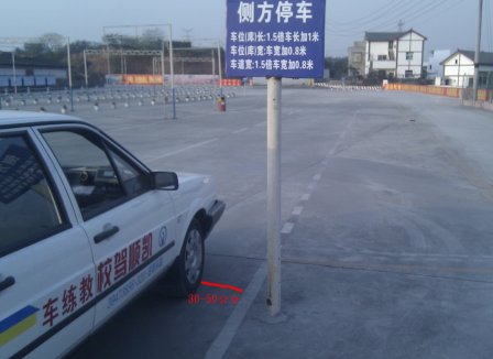 2019侧方位停车考试全程图片详解