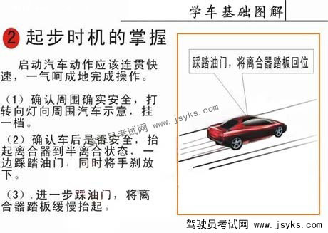 学车图解：起步与加速时机的掌握