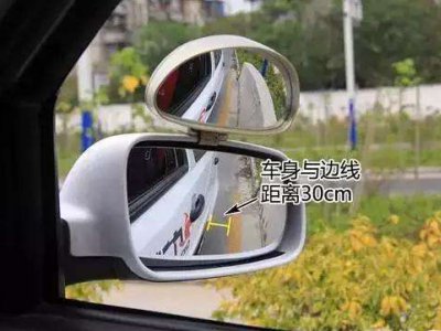 学会这3个方法，让你再也不害怕靠边停车30cm